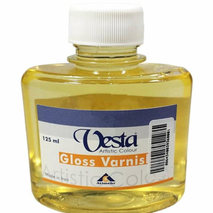 وارنیش 125میل وستا glass varnish